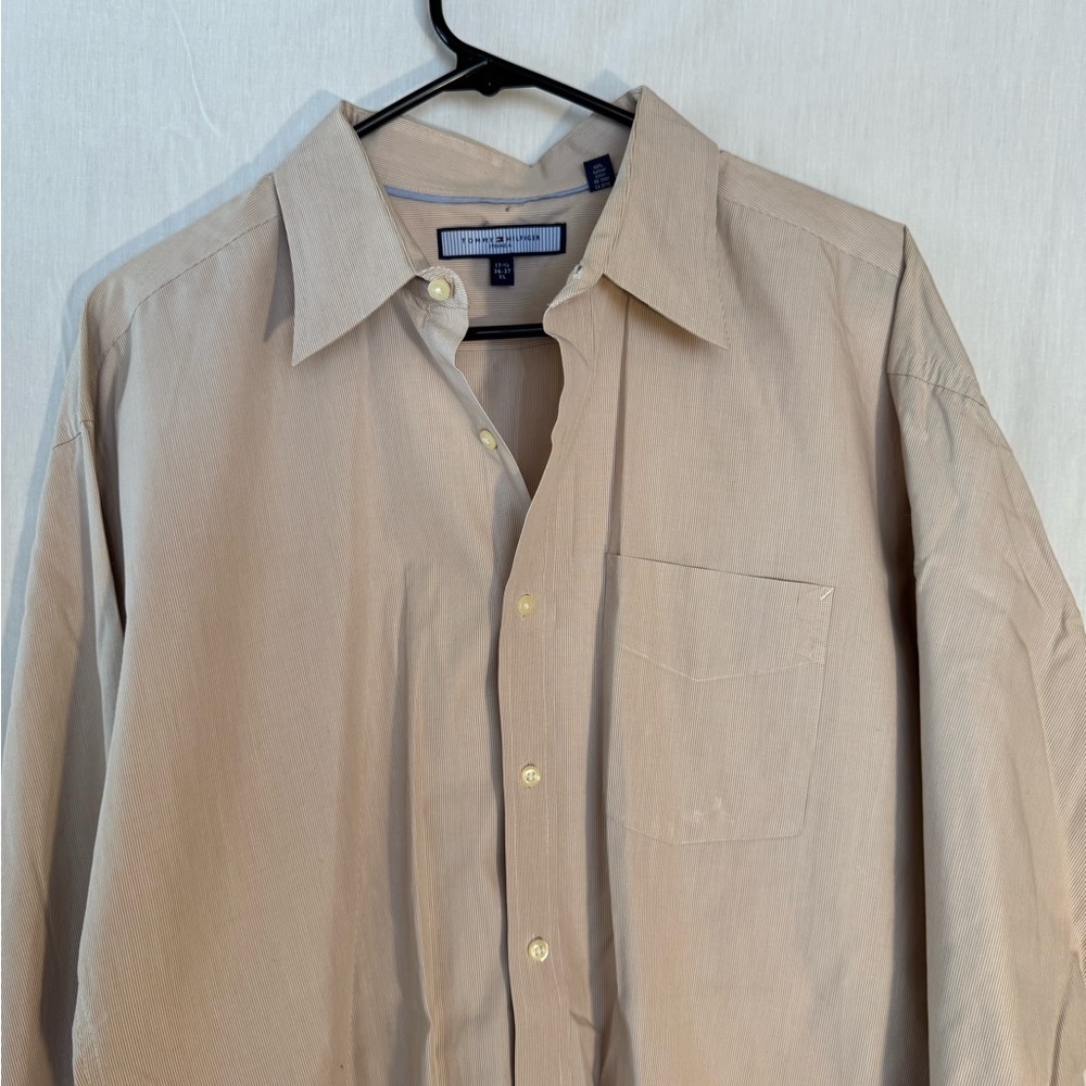 Tommy Hilfiger cacky pinstriped Button Down Shirt